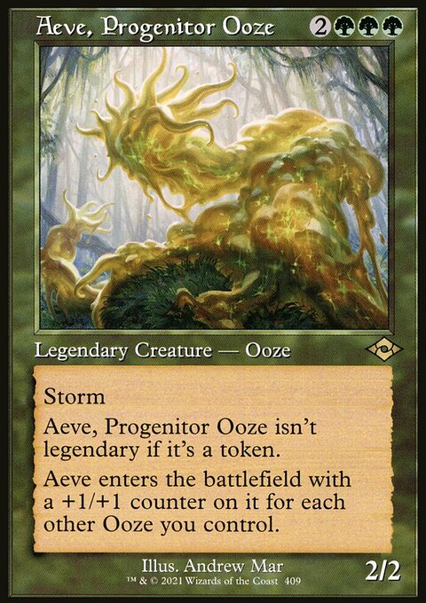 Aeve, Progenitor Ooze (Retro Foil Etched) [Modern Horizons 2]