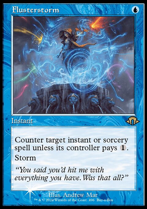 Flusterstorm (Retro Frame) [Modern Horizons 3 Prerelease Promos]