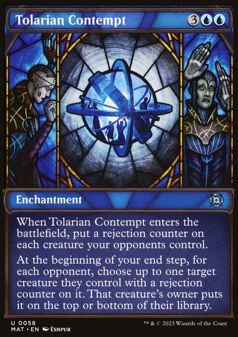 Tolarian Contempt (Showcase) [March of the Machine: The Aftermath]