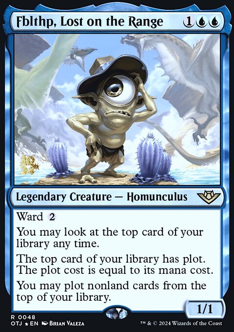 Fblthp, Lost on the Range [Outlaws of Thunder Junction Prerelease Promos]