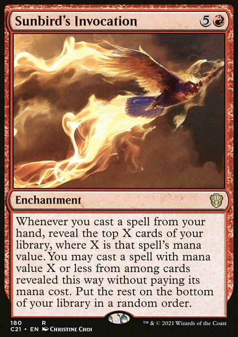 Sunbird's Invocation [Commander 2021]