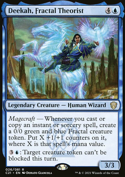 Deekah, Fractal Theorist [Commander 2021]