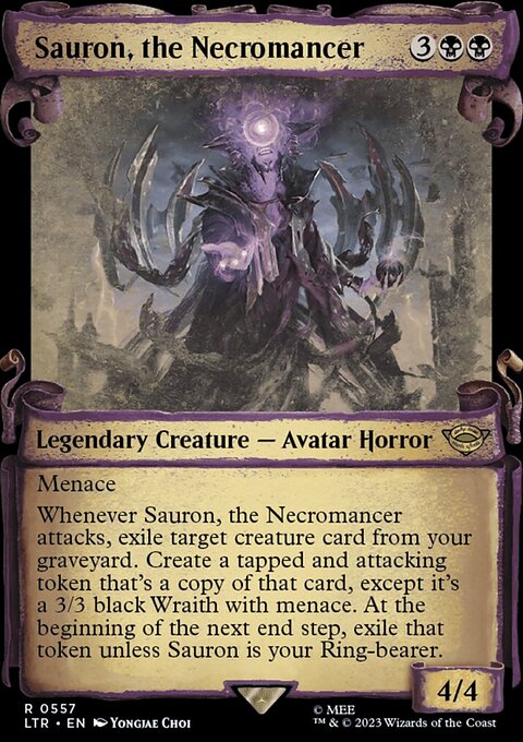 Sauron, the Necromancer [The Lord of the Rings: Tales of Middle-Earth Showcase Scrolls]