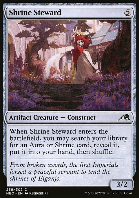Shrine Steward [Kamigawa: Neon Dynasty]