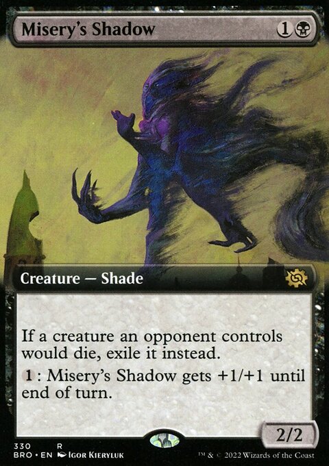 Misery's Shadow (Extended Art) [The Brothers' War]