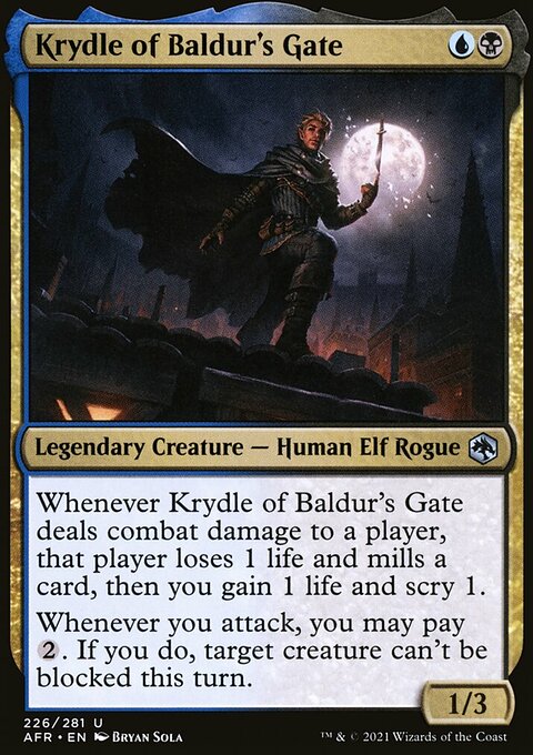 Krydle of Baldur's Gate [Dungeons & Dragons: Adventures in the Forgotten Realms]