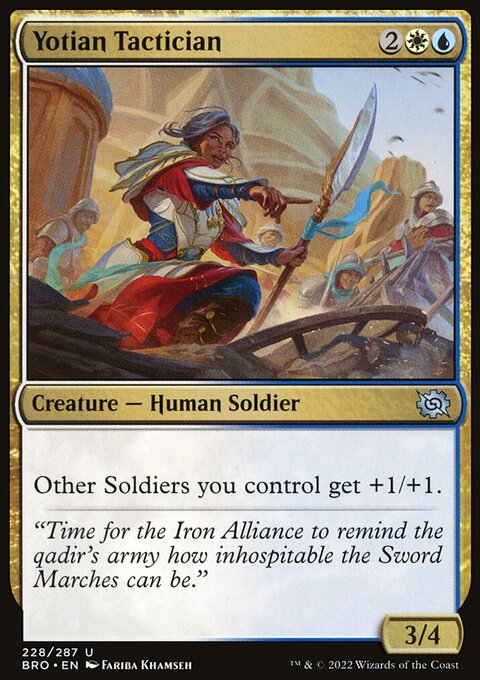 Yotian Tactician [The Brothers' War]