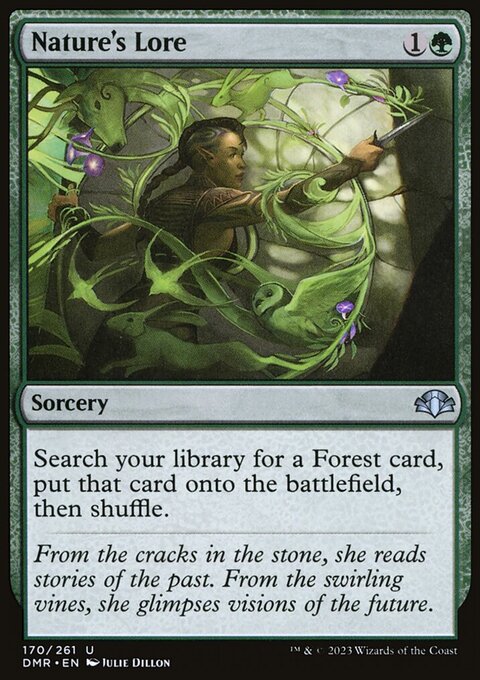 Nature's Lore [Dominaria Remastered]
