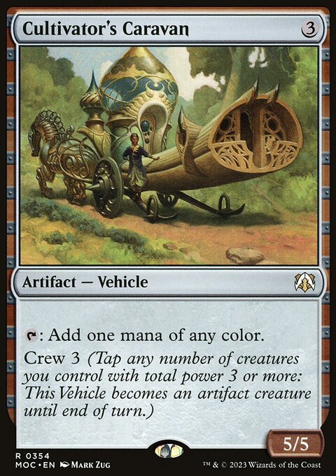 Cultivator's Caravan [March of the Machine Commander]