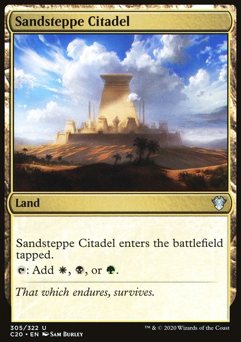 Sandsteppe Citadel [Commander 2020]