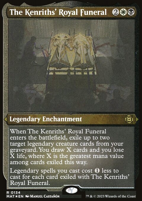The Kenriths' Royal Funeral (Foil Etched) [March of the Machine: The Aftermath]