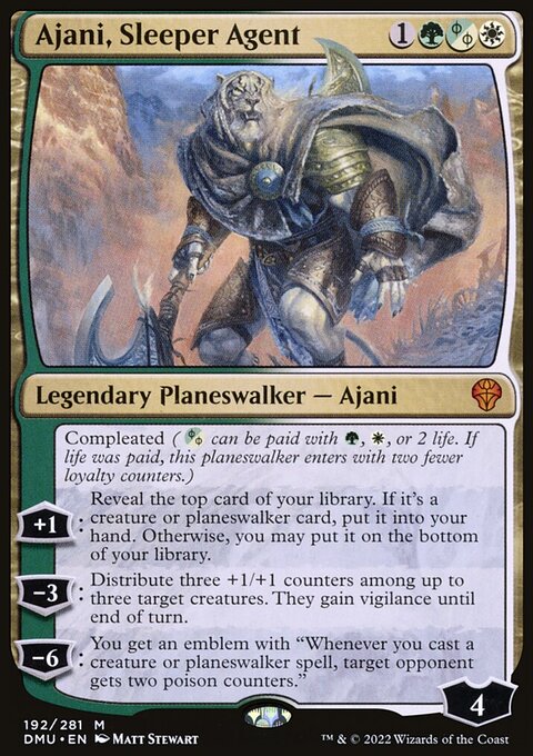 Ajani, Sleeper Agent [Dominaria United]