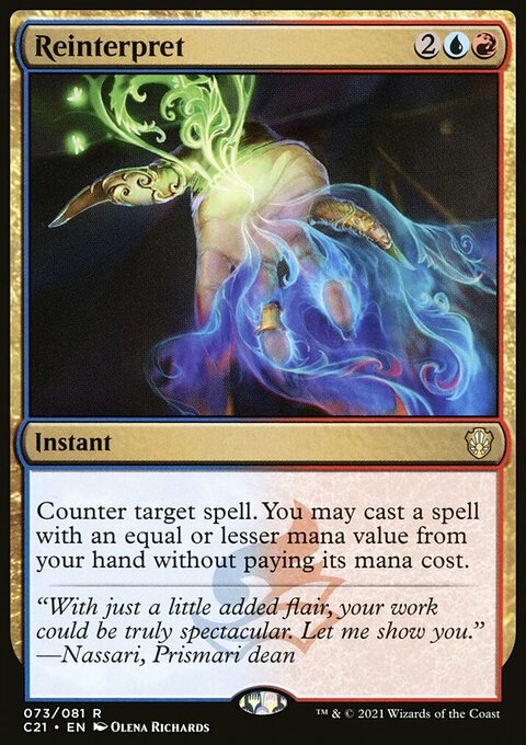 Reinterpret [Commander 2021]