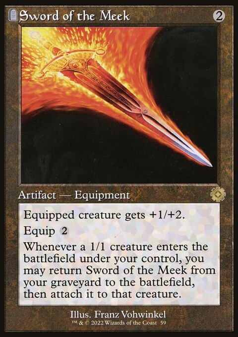 Sword of the Meek (Retro) [The Brothers' War Retro Artifacts]