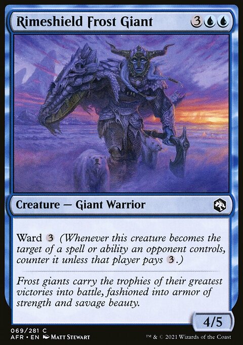 Rimeshield Frost Giant [Dungeons & Dragons: Adventures in the Forgotten Realms]