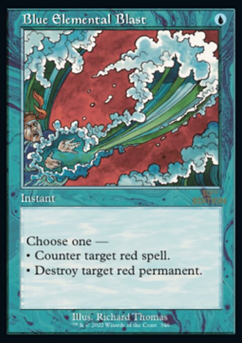 Blue Elemental Blast (Retro) [30th Anniversary Edition]