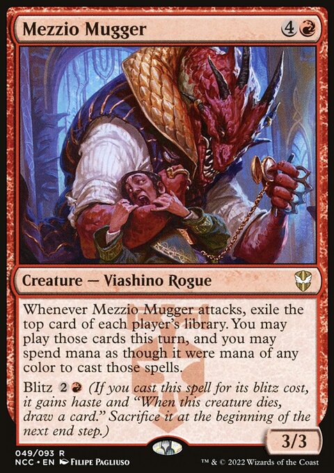 Mezzio Mugger [Streets of New Capenna Commander]