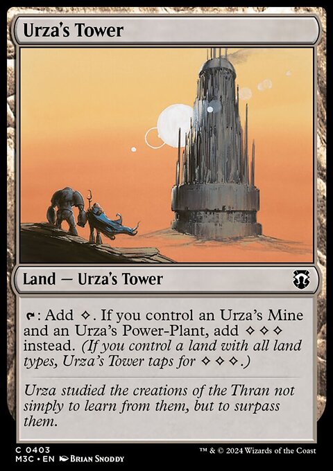 Urza's Tower (Ripple Foil) [Modern Horizons 3 Commander]