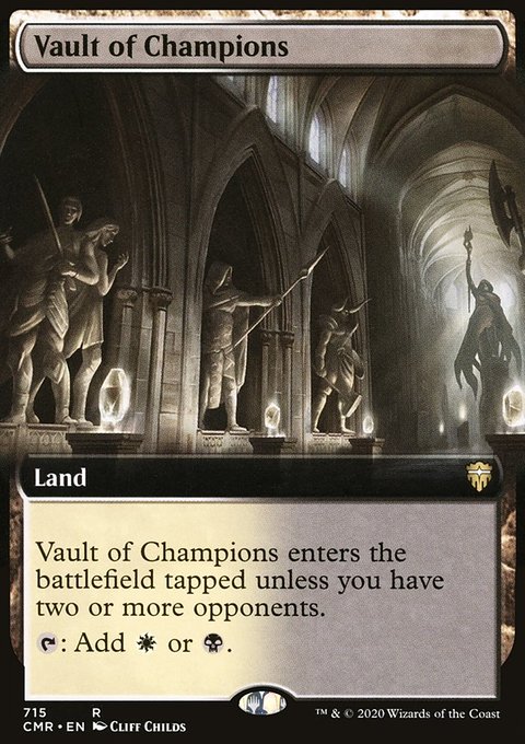 Vault of Champions (Extended Art) [Commander Legends]