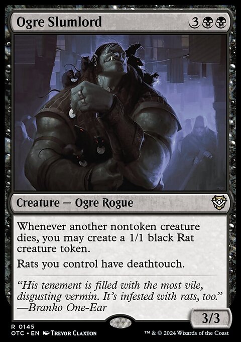 Ogre Slumlord [Outlaws of Thunder Junction Commander]