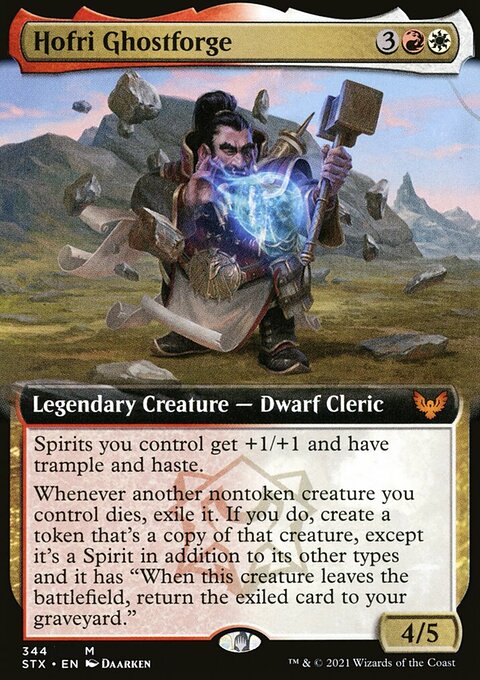 Hofri Ghostforge (Extended Art) [Strixhaven: School of Mages]