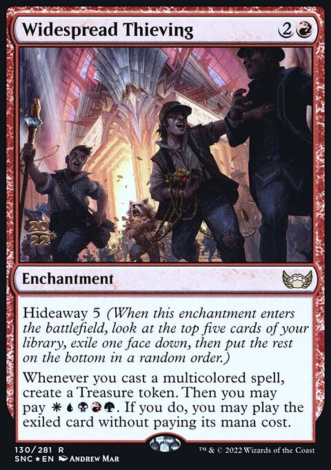 Widespread Thieving [Streets of New Capenna Prerelease Promos]