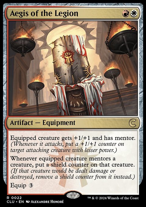 Aegis of the Legion [Ravnica: Clue Edition]