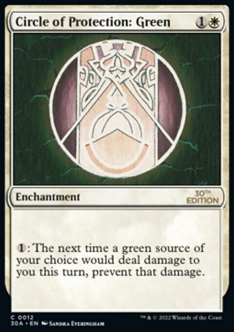 Circle of Protection: Green [30th Anniversary Edition]