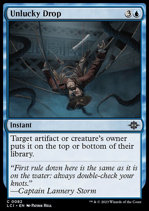 Unlucky Drop [The Lost Caverns of Ixalan]