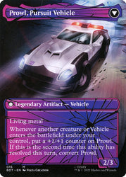Prowl, Stoic Strategist // Prowl, Pursuit Vehicle (Shattered Glass) [Transformers]