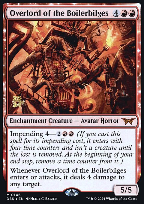 Overlord of the Boilerbilges [Duskmourn: House of Horror Prerelease Promos]