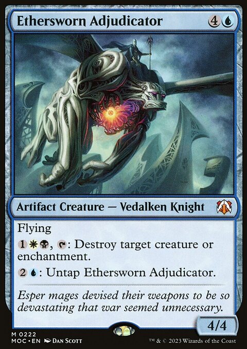 Ethersworn Adjudicator [March of the Machine Commander]