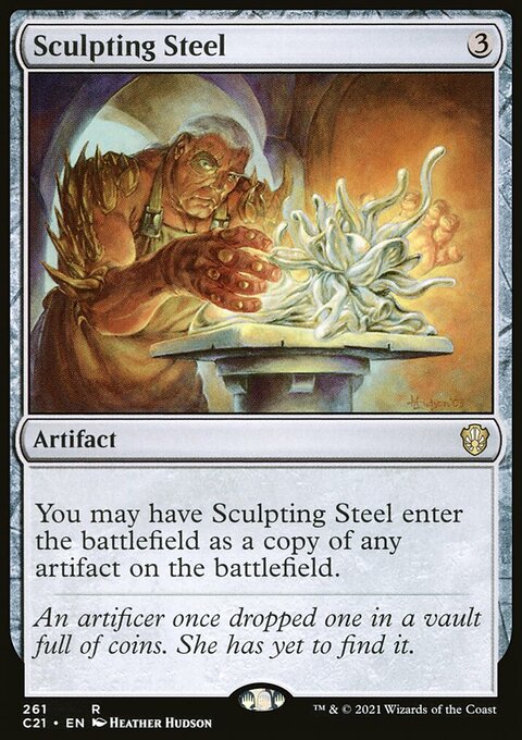 Sculpting Steel [Commander 2021]