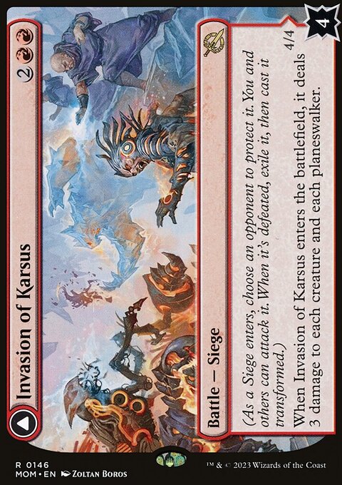 Invasion of Karsus // Refraction Elemental [March of the Machine]
