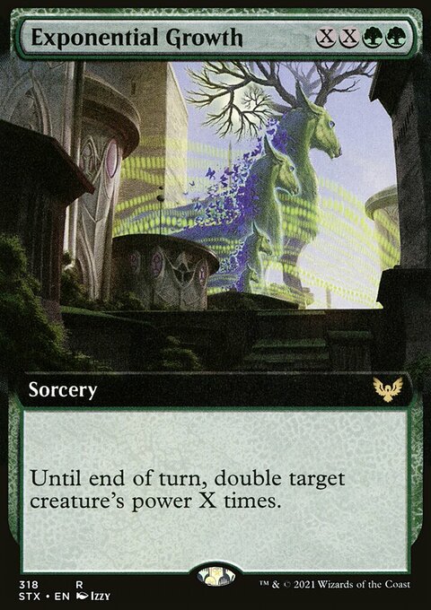 Exponential Growth (Extended Art) [Strixhaven: School of Mages]