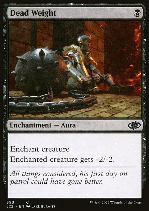 Dead Weight [Jumpstart 2022]