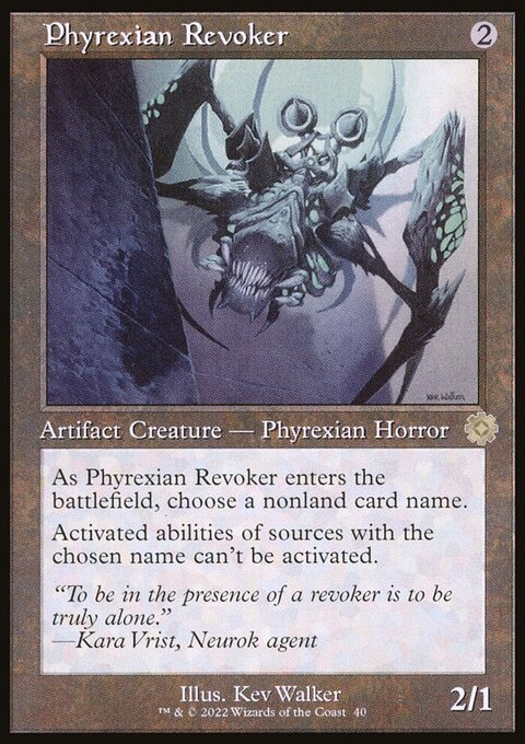 Phyrexian Revoker (Retro) [The Brothers' War Retro Artifacts]