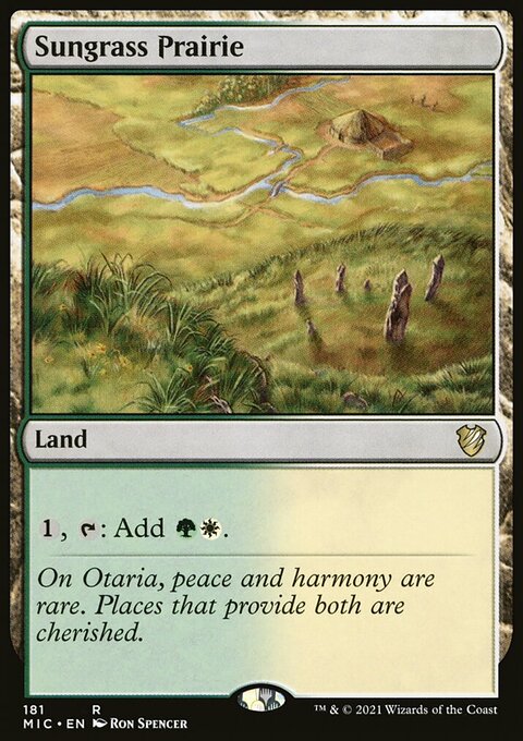 Sungrass Prairie [Innistrad: Midnight Hunt Commander]