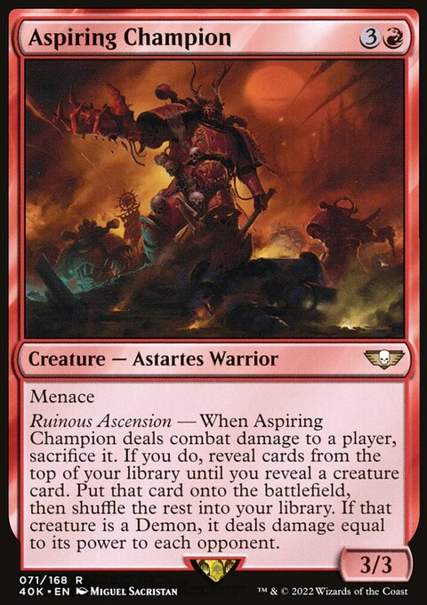 Aspiring Champion [Warhammer 40,000]