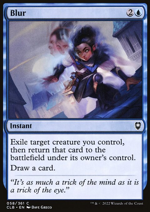 Blur [Commander Legends: Battle for Baldur's Gate]