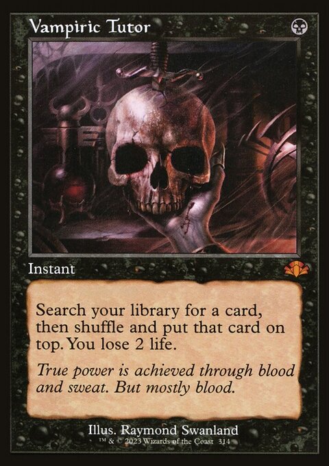 Vampiric Tutor (Retro) [Dominaria Remastered]