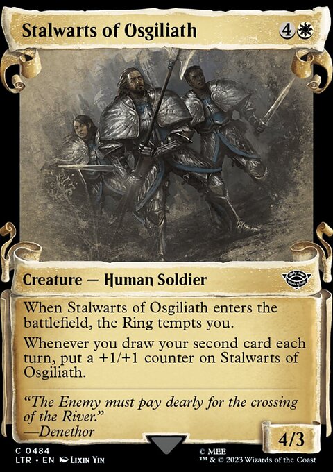 Stalwarts of Osgiliath [The Lord of the Rings: Tales of Middle-Earth Showcase Scrolls]