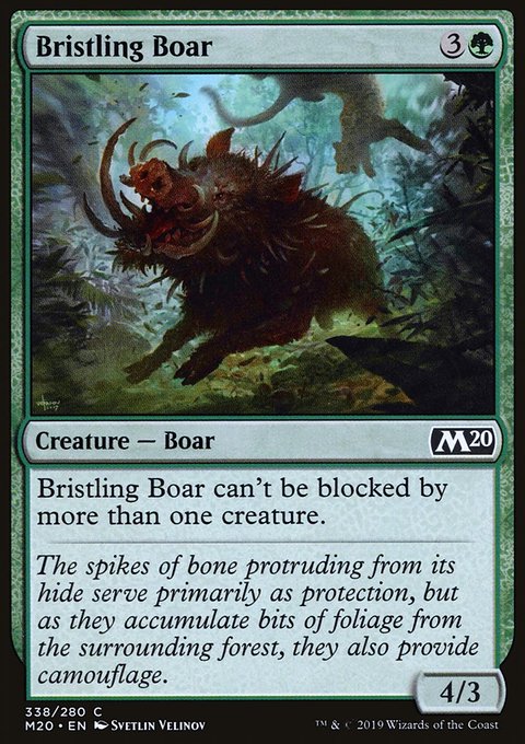 Bristling Boar [Core Set 2020]