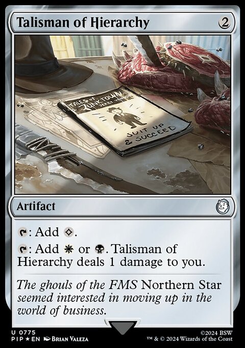 Talisman of Hierarchy (Surge Foil) [Fallout]