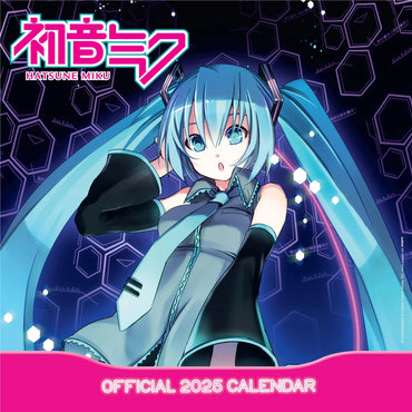 Hatsune Miku - 2025 Square Wall Calendar