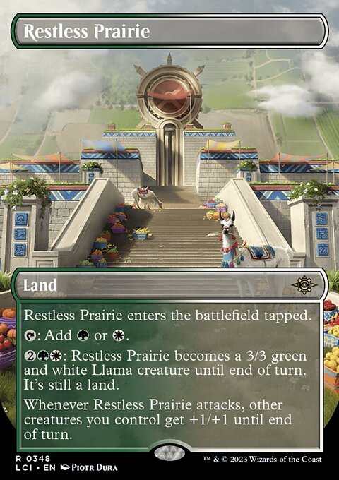Restless Prairie (Borderless) [The Lost Caverns of Ixalan]