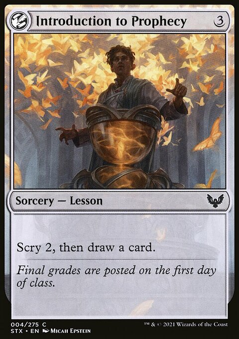 Introduction to Prophecy [Strixhaven: School of Mages]