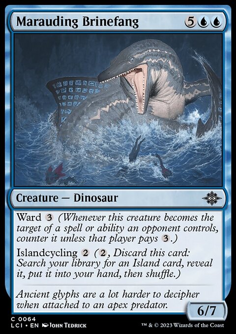Marauding Brinefang [The Lost Caverns of Ixalan]