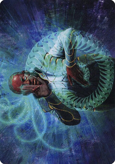 Biomathematician Art Card (Gold-Stamped Signature) [Strixhaven: School of Mages Art Series]