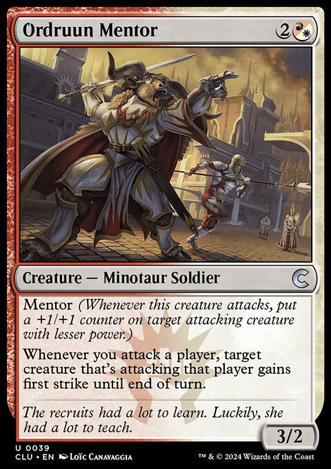 Ordruun Mentor [Ravnica: Clue Edition]